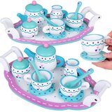  Drveni set za čaj set za kavu šalice vrč poslužavnik za5385 | shoptok.hr
