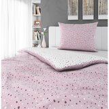 Esposa obojestranska posteljnina 140/220 cm saten roza | Shoptok.si