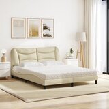 Krevet s madracem Hvar krem 160x200 cm od tkanine | shoptok.hr