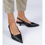 Gemre Black low-heeled sandals Gougeon | Shoptok.si