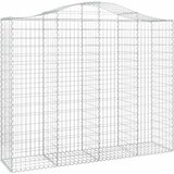 Gabionska košara s lukom 200x50x160/180 cm pocinčano željezo | shoptok.hr