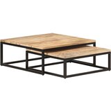 vidaXL uklapajući stolići za kavu 2 kom od masivnog drva manga | shoptok.hr