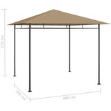  Sjenica 3 x 3 x 2,7 m smeđe-siva 180 g/m² | shoptok.hr