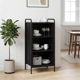  Kreveta Crni hrast 97 x 33 x 81 cm Konstruirano drvo Cijene