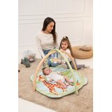 Lorelli podloga za igru Safari Friends Hippo Grey 93 x 93 cm | shoptok.hr