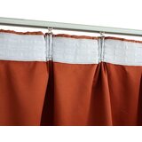  Zavjese za zamračivanje s kukama 2 kom boja hrđe 140 x 245 cm | shoptok.hr