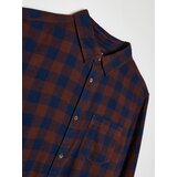 Sinsay Pamučna slim fit ko&amp;scaron;ulja u kockice Slike