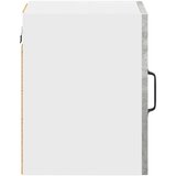 vidaXL Stenska kuhinjska omarica 2 pcs Betonsko siva 30 x 31 x 40 cm | Shoptok.si