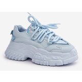 Boto Women's sneakers with chunky sole Blue Nevela | Shoptok.si