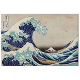  Slika - Hokusai Katsushika – The Great Wave off Kanagawa 90x60 Akustična | shoptok.hr
