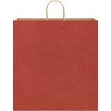  Papirnate vrećice 250 kom s ručkama crvene 45x17x48 cm | shoptok.hr
