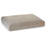 MiaCara Bež krevet za pse od boucle tkanine 100x75 cm Senso Greige M – u