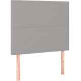  Krevet s oprugama i madracem svjetlosivi 100x200 cm od tkanine | shoptok.hr