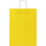  Papirnate vrećice 250 kom s ručkama žute 32x17x44 cm | shoptok.hr