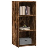 vidaXL Komoda dimljeni hrast 40x41x93 cm inženirski les | Shoptok.si