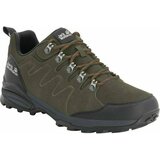 Jack Wolfskin Moški pohodni čevlji Refugio Texapore Low M Khaki/Phantom 42 Cene