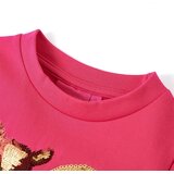  Dječja topla majica jarkoružičasta 104 | shoptok.hr