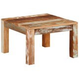  Stolić za kavu 55 x 55 x 35 cm od masivnog obnovljenog drva | shoptok.hr