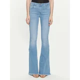Rinascimento Jeans hlače CFC0117717003 Modra Flare Fit