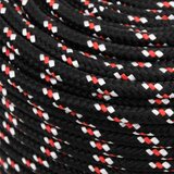  Višenamjensko pomoćno uže 8 mm 50 m Crna i crvena PP - Crna i crvena 8 mm 50 m | shoptok.hr