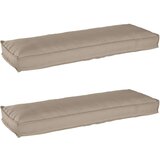 vidaXL Jastučić za vanjsku upotrebu Taupe Poliester 120 x 40 x 8 cm | shoptok.hr
