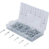 BGS set aluminijskih slijepih zakovica 2,4–4,8 mm 400 komada 8058 u