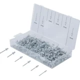 set aluminijskih slijepih zakovica 2,4–4,8 mm 400 komada 8058