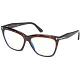 Tom Ford Ženski okvir za dioptrijske naočare Blue Block 0FT6064-B 5256, Smeđi Cene