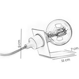 ONLI - Stona lampa WIRE 1xE27/15W/230V crna | Eponuda.com