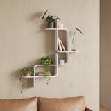 Umbra Bijela polica s više razina od masivnog kaučuka 62 cm Montage – | shoptok.hr