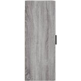  Zidni ormarić siva boja hrasta 34,5x34x90 cm konstruirano drvo | shoptok.hr