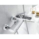  Luksuzna kupaonska slavina za kadu ELITE EDITION BBT1303 | Premium linija<span> - </span>Bijelo - krom Cijene