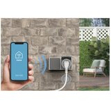 Hama wifi zunanja pametna vtičnica, 2300W/10A (176624) | Shoptok.si