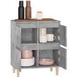  Komoda siva boja betona 60x35x70 cm od konstruiranog drva | shoptok.hr