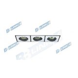  ROZETNA YD808-3 3*GU10 BELA/CRNA | Eponuda.com