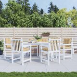  Jastuci za stolice 6 kom prošarano bež 100x50x7 cm tkanina | Eponuda.com