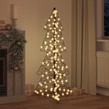  Božićno drvce s 160 LED svjetlima Topla bijela 150 cm Ratan | Eponuda.ba