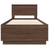  Krevetna konstrukcija Smeđi hrast 70 x 190 cm Konstruirano drvo | shoptok.hr