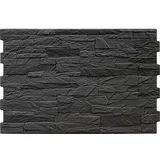 x Pločice od ukrasnog kamena Aitana (33,5 x 50 cm, Crne boje)