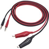 Voltcraft Merilni kabel [vtikač 4 mm - ] 1 m črne/rdeče barve MSL-100, (20422509) Cene