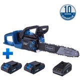 Scheppach aku lančana testera Brushless IXES BC-CS355Duo-X + set punjač 2.4A i 2 x baterija 2.0Ah | Eponuda.com