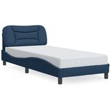  Okvir za krevet bez madraca Hvar plava 80x200cm od tkanine | Eponuda.com