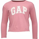 GAP GRAPHIC LOGO Majica za djevojčice, ružičasta, veličina