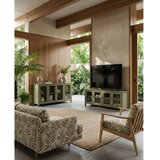 Marckeric Zelena TV komoda od masivnog bora 150x50x40 cm Alessandra – | shoptok.hr