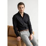 Trendyol muška košulja TMNSS26GO00006, crna | Eponuda.com