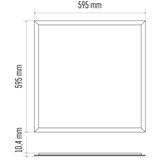  Ugradni LED panel PROFI PLUS LED/40W/230V | Eponuda.com
