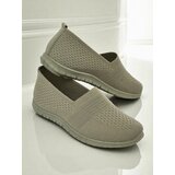 Resti Gaia Verde Women's Moccasins – Comfortable Green Fabric Flat Shoes | shoptok.hr