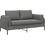 SOFA za dvije osobe 2-sjedalo Tamnosiva 188 x 81 x 89 cm Bar&amp;scaron;un Slike