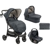 Kikka Boo kolica Selina premium 3in1 set sa I-SIZE autosedištem i tvrdom korpom Dark Grey (KKB11257) Cene