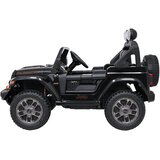  Licencirani auto na akumulator Jeep Wrangler Rubicon LIFT - crni | Shoptok.si